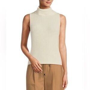 Antonio Melani Dylon Turtleneck Sleeveless Sweater Women’s Large EUC